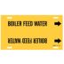 Boiler Feed Water Strap-On Pipe Markers