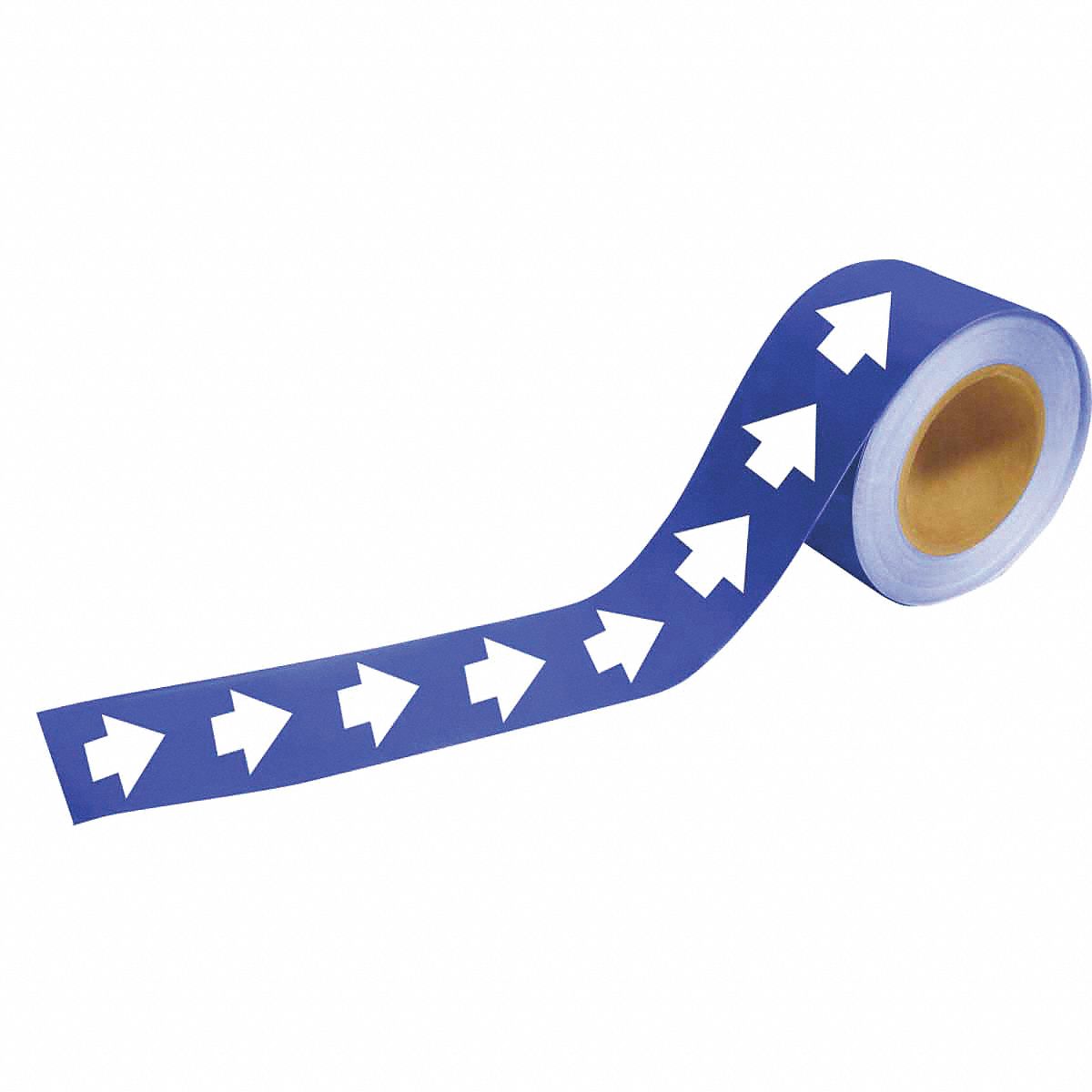 Blue, White, Pipe Marker 8UKX173950 Grainger