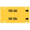 Fuel Gas Strap-On Pipe Markers