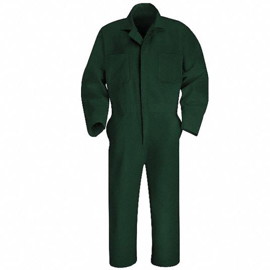 Vf Workwear Coverall L 65 Polyester35 Cotton Green Unisex