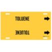 Toluene Strap-On Pipe Markers