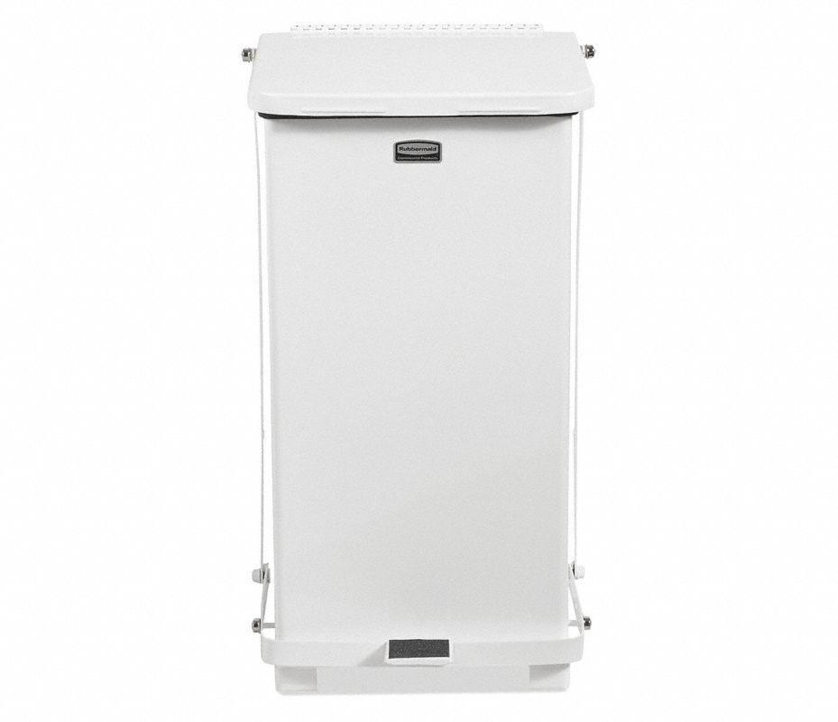 RUBBERMAID COMMERCIAL PRODUCTS Bote de Basura, 12 gal., Decorativo