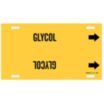 Glycol Strap-On Pipe Markers
