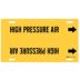High Pressure Air Strap-On Pipe Markers