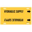 Hydraulic Supply Strap-On Pipe Markers