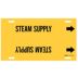 Steam Supply Strap-On Pipe Markers