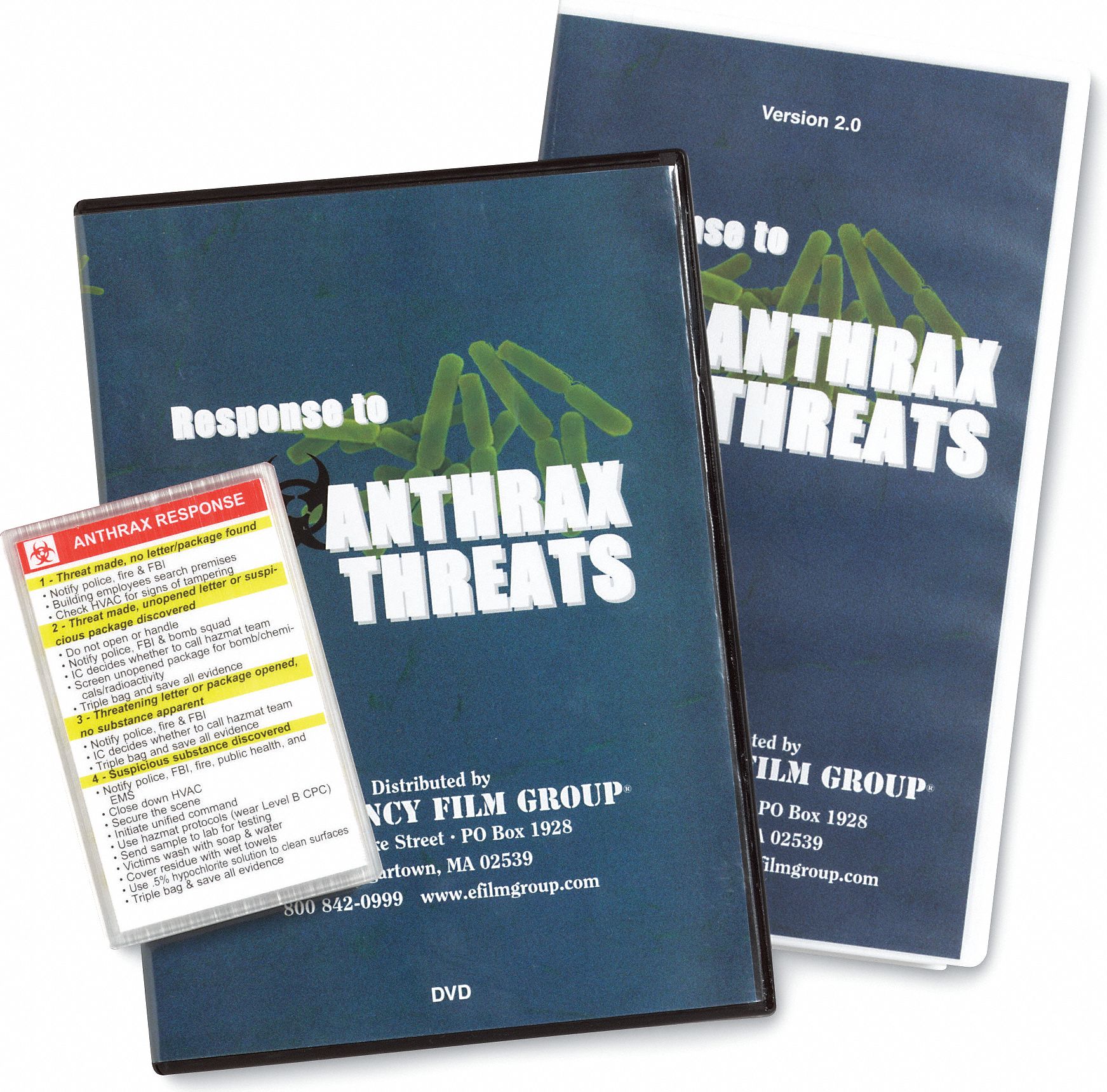 EMERGENCY FILM GROUP, Emergency Response to Anthrax, Training DVD