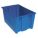 STACK AND NEST CONTAINER, 27.7 GALON, 29½ IN X 19½ IN X 15 IN, BLUE