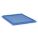 LID, 23½ IN X 19½ IN, BLUE, STACKABLE