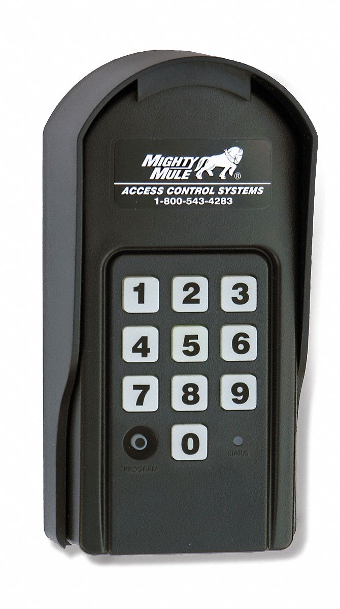 Digital Keypad: Wired or Wireless Gate Entry Control, 8DFT2/8RLJ4/9JH02/9V219