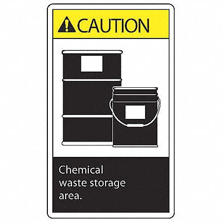 DOT HANDLING LABEL, WASTE, 3-1/2