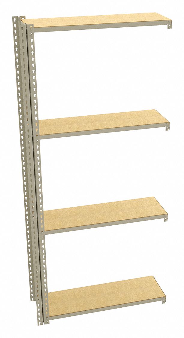 Boltless Shelving, 12x84x36in,  AdOn
