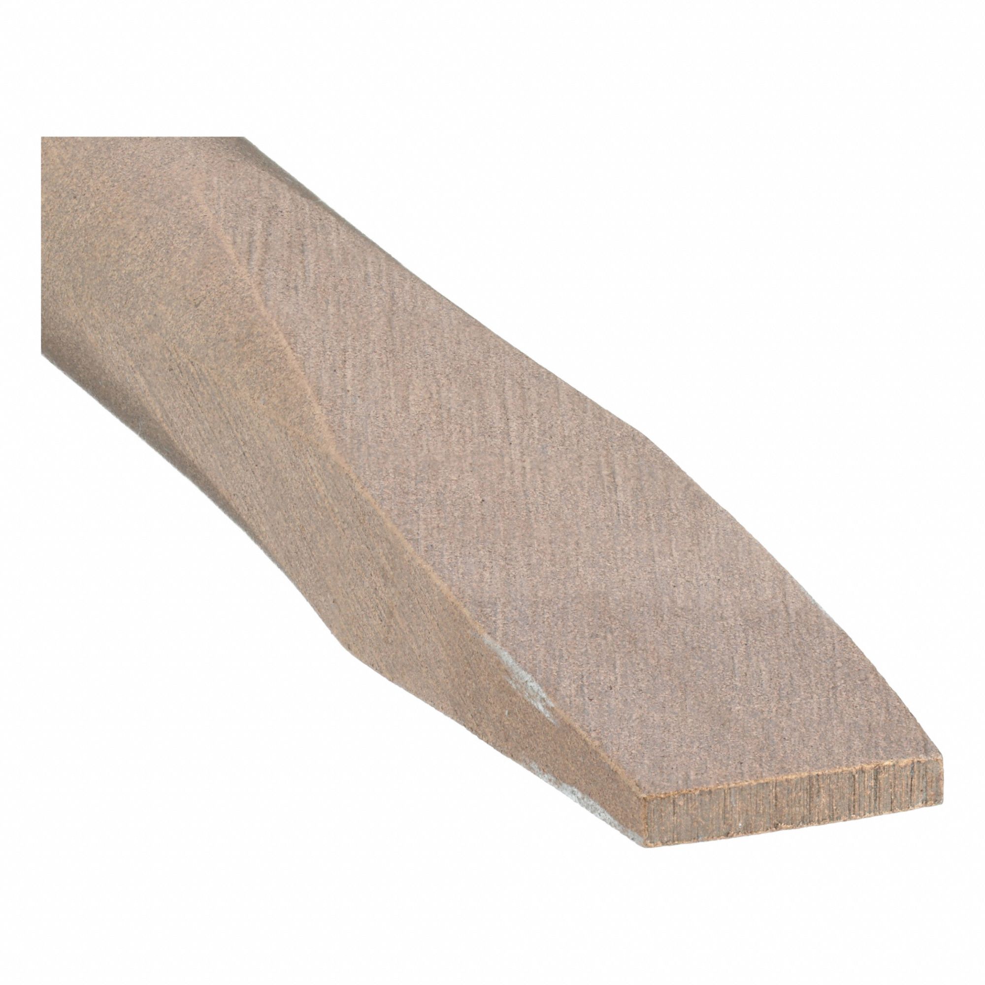 Non-Sparking Slotted Screwdriver: Beryllium Copper, 3/8 in Tip Size, Extra Long Lg, Cabinet