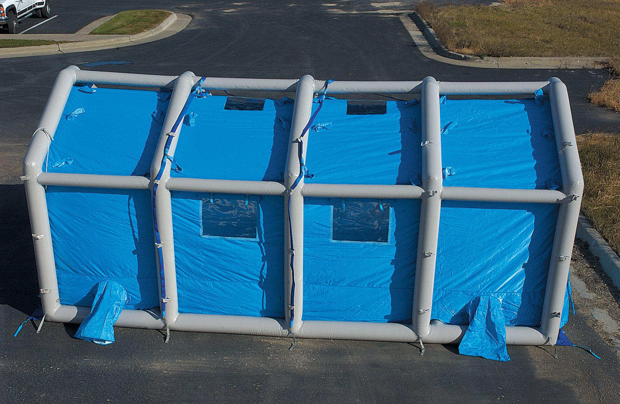 FSI Inflatable Decontamination Shower, 240 in Length, 156 in Width, 108