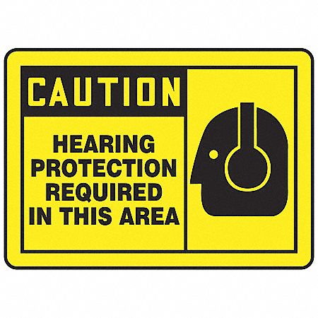 HEARING PROTECTION SIGN