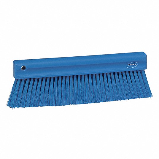 Vikan Narrow Long Handle Brush One Size Polypropylene Block Blue 