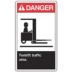 Danger: Forklift Traffic Area. Signs