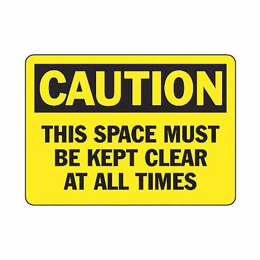 Vinyl, Adhesive Sign Mounting, Safety Sign - 8NE65|MVHR641VS - Grainger