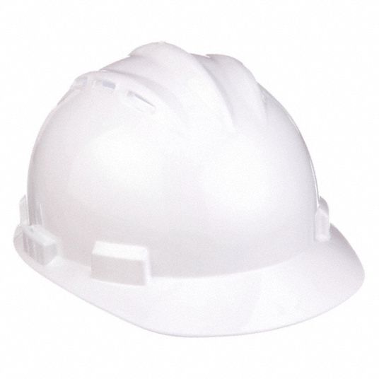 White, No Graphics, Hard Hat - 8DMC1|62WHP - Grainger