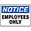 Notice Admittance Sign,7 x 10In,AL,ENG