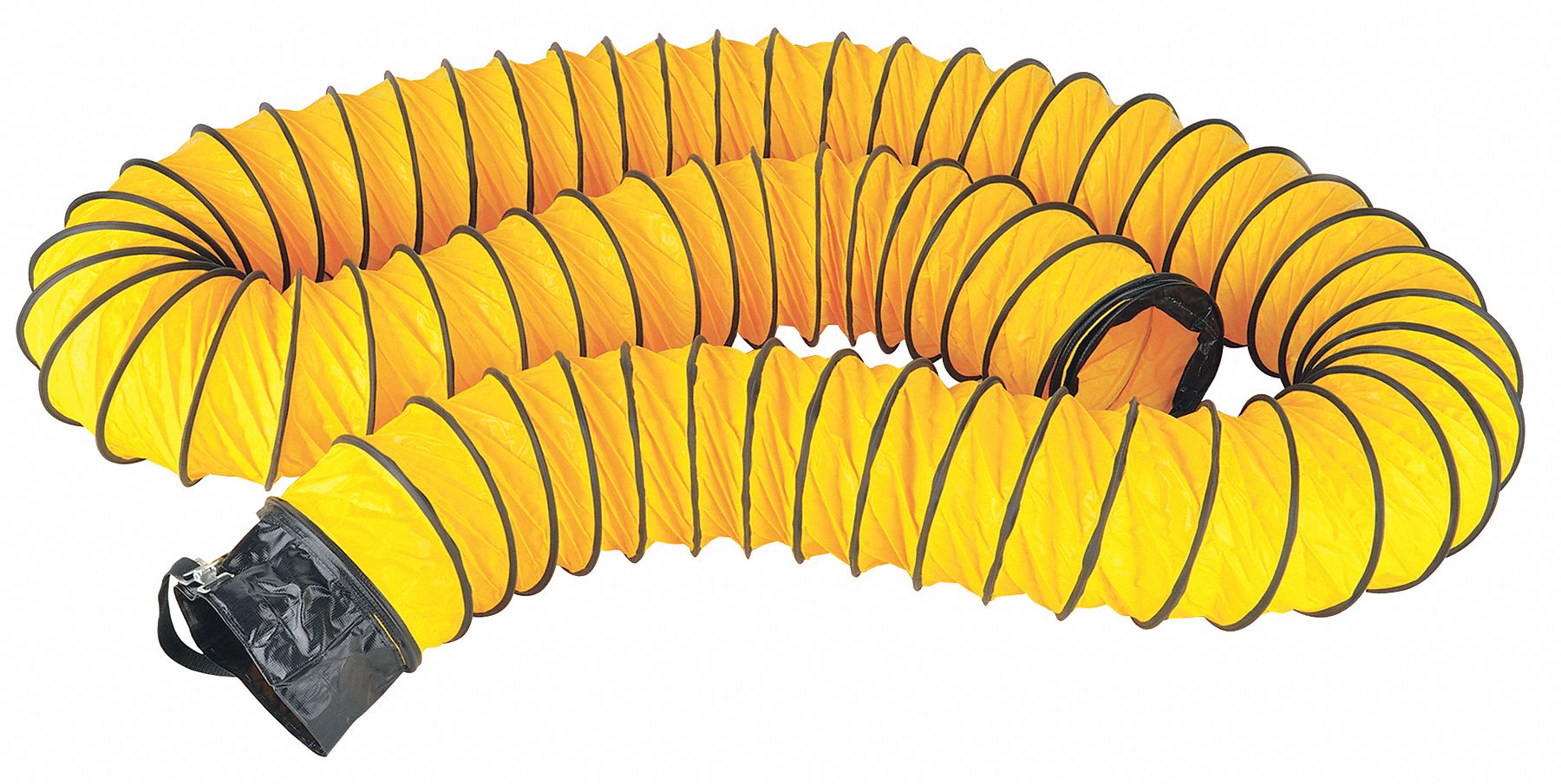 Vent Duct, 8 1/2 In Dia. x 15 ft, Ylw