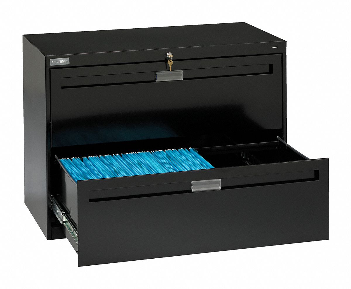 8DNF9 - File Cabinet 36 in 2 Drawer Black