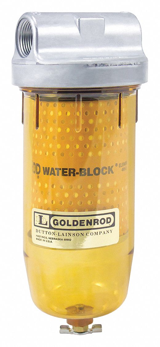 GOLDENROD, Fuel Filter Kit, Particulate/Water, Water Block Filter