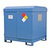 Hardcover Steel Spill Pallets with Gull-Wing & Double Doors image