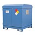 Hardcover Steel Spill Pallets with Gull-Wing & Double Doors