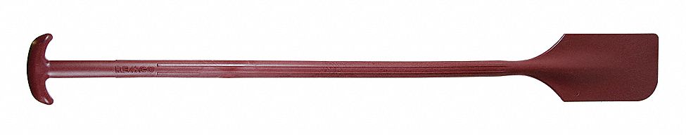 8DPV0 - E4436 Paddle Scraper w/o Holes 13Wx52L MD Red