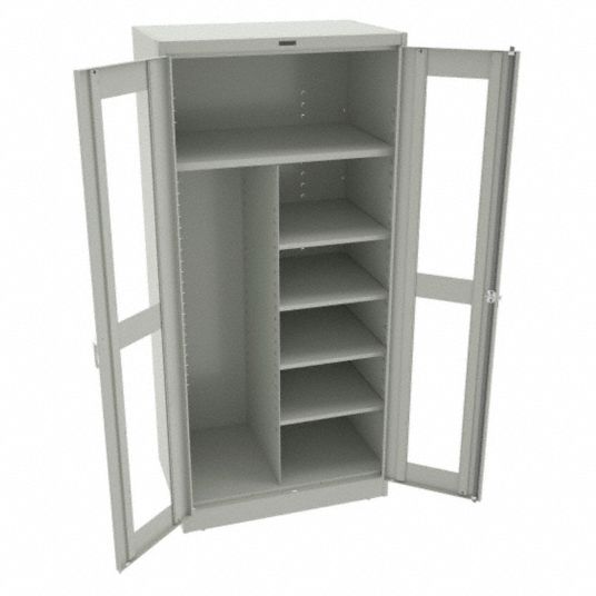 Tennsco, 36 In X 24 In X 78 In, 5 Shelves, Storage Cabinet - 8dpx4 