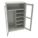 STORAGE CABINET, 48 IN X 24 IN X 78 IN, 5 SHELVES, SWING HANDLE/KEYED, 22 GA PANEL, ADJUSTABLE