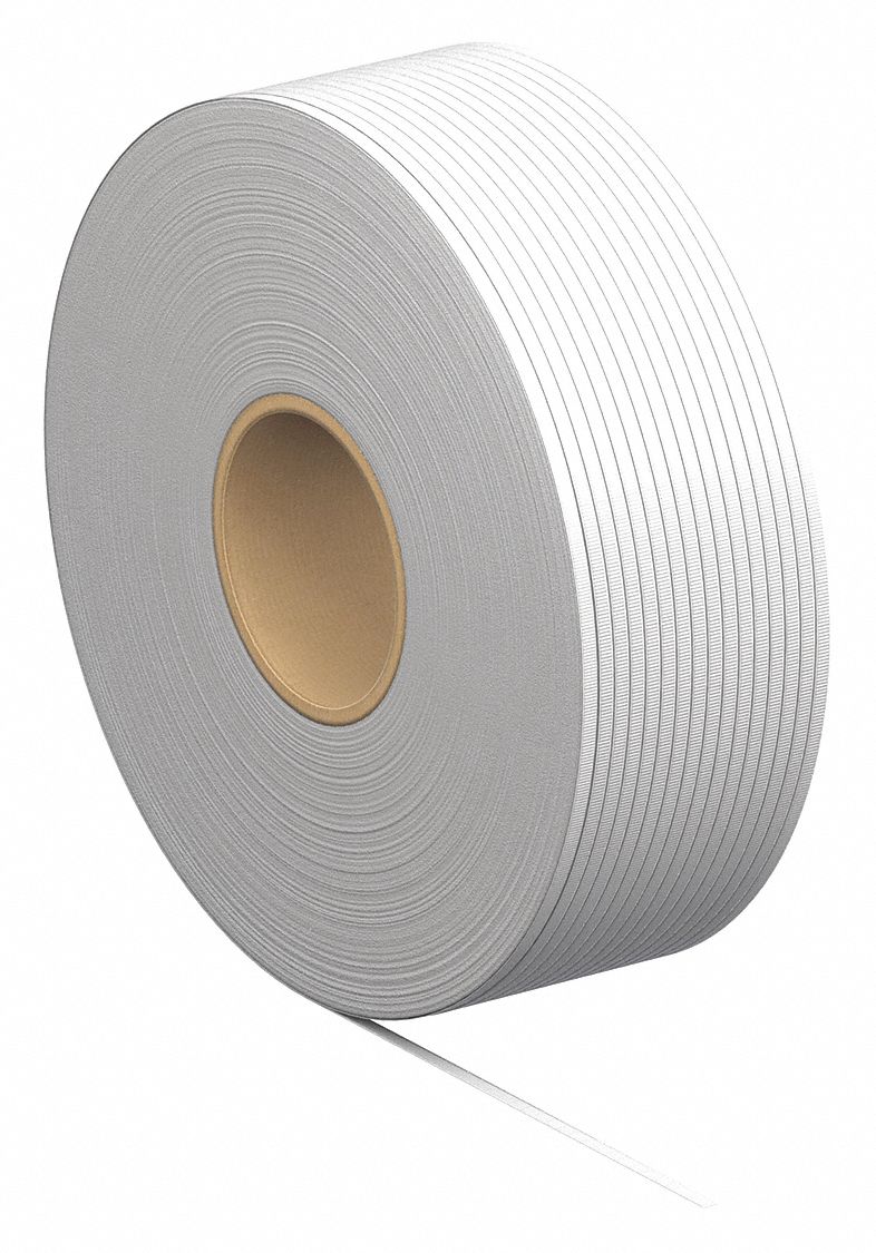 POLYPROPYLENE STRAPPING,1/2 IN W,275 LB.