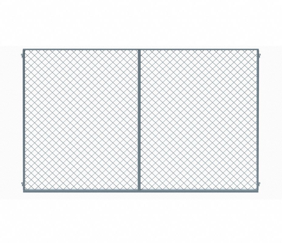 HUSKY RACK & WIRE Panel Alabre Div,Gris,Panel 3 pulg.,PQ2 - 9MEY4 | 2 ...
