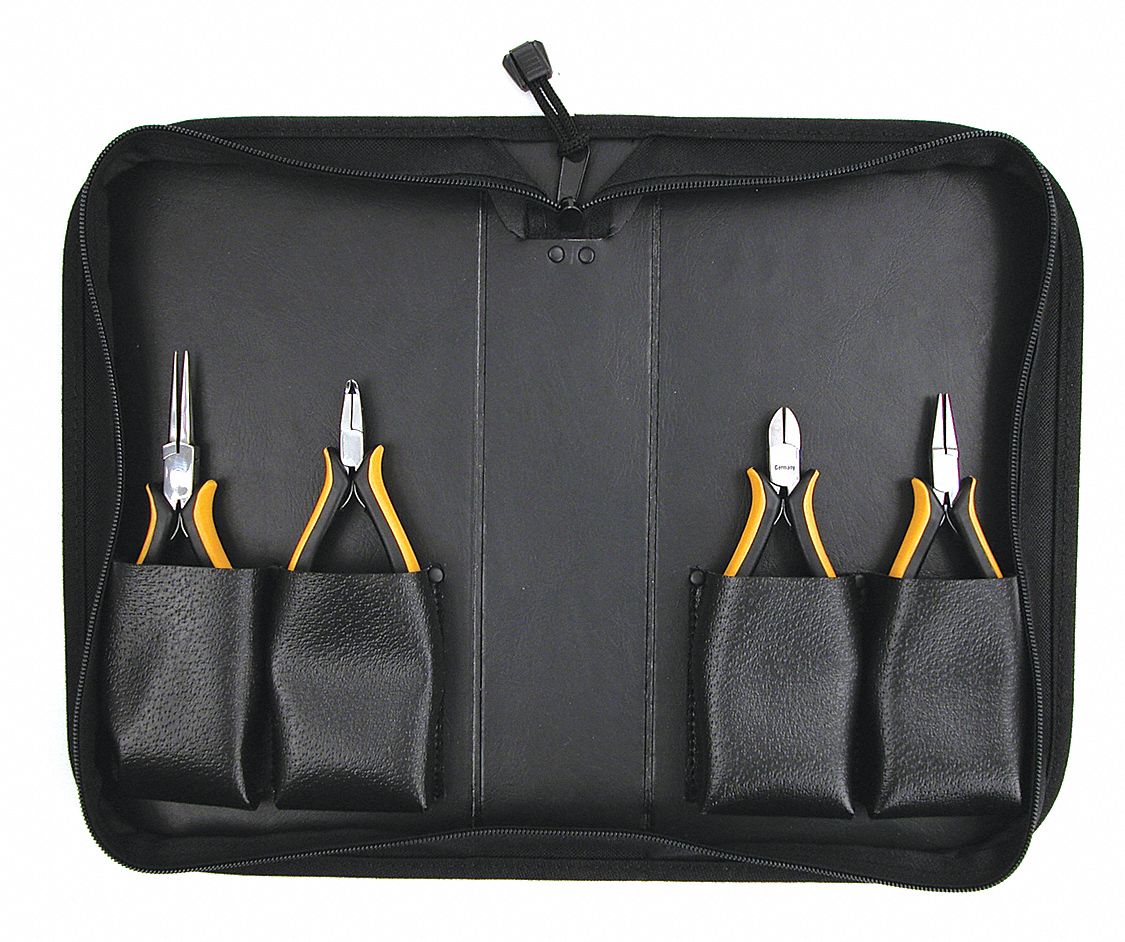 ESDSafe, 4 Pliers, Precision Plier Set 8DV9332790 Grainger