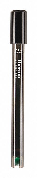 pH Electrode: pH, BNC/Mini-DIN, Double/Open, Std, Epoxy, 1 m Cable Lg