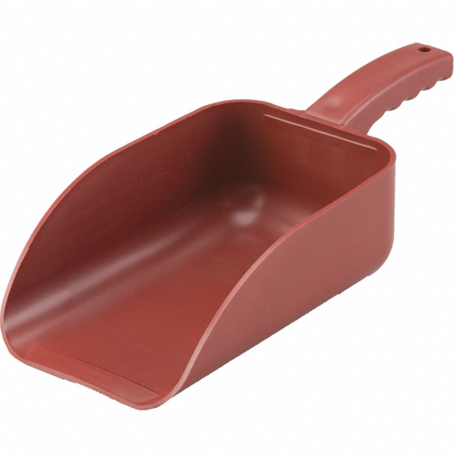 REMCO Small Scoop, 5Wx6L, MD Red - 8DZ84|6400MD4 - Grainger