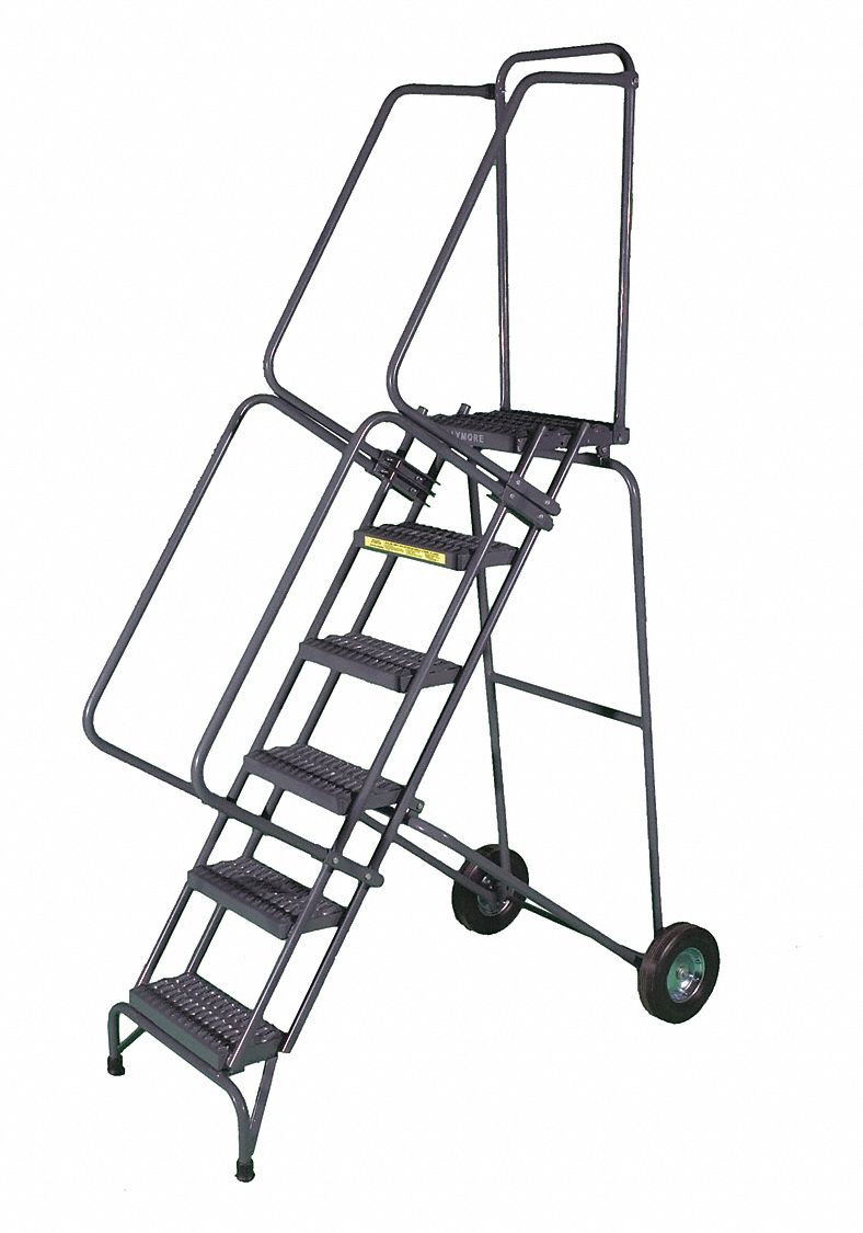 FOLD AND STORE LADDER,133 IN H,30 IN W