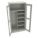 STORAGE CABINET, 36 IN X 18 IN X 72 IN, 5 SHELVES, SWING HANDLE/KEYED, 24 GA PANEL, ADJUSTABLE