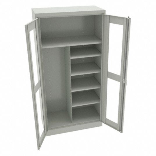 TENNSCO, 36 in x 18 in x 72 in, 5 Shelves, Storage Cabinet - 8EAX1 ...