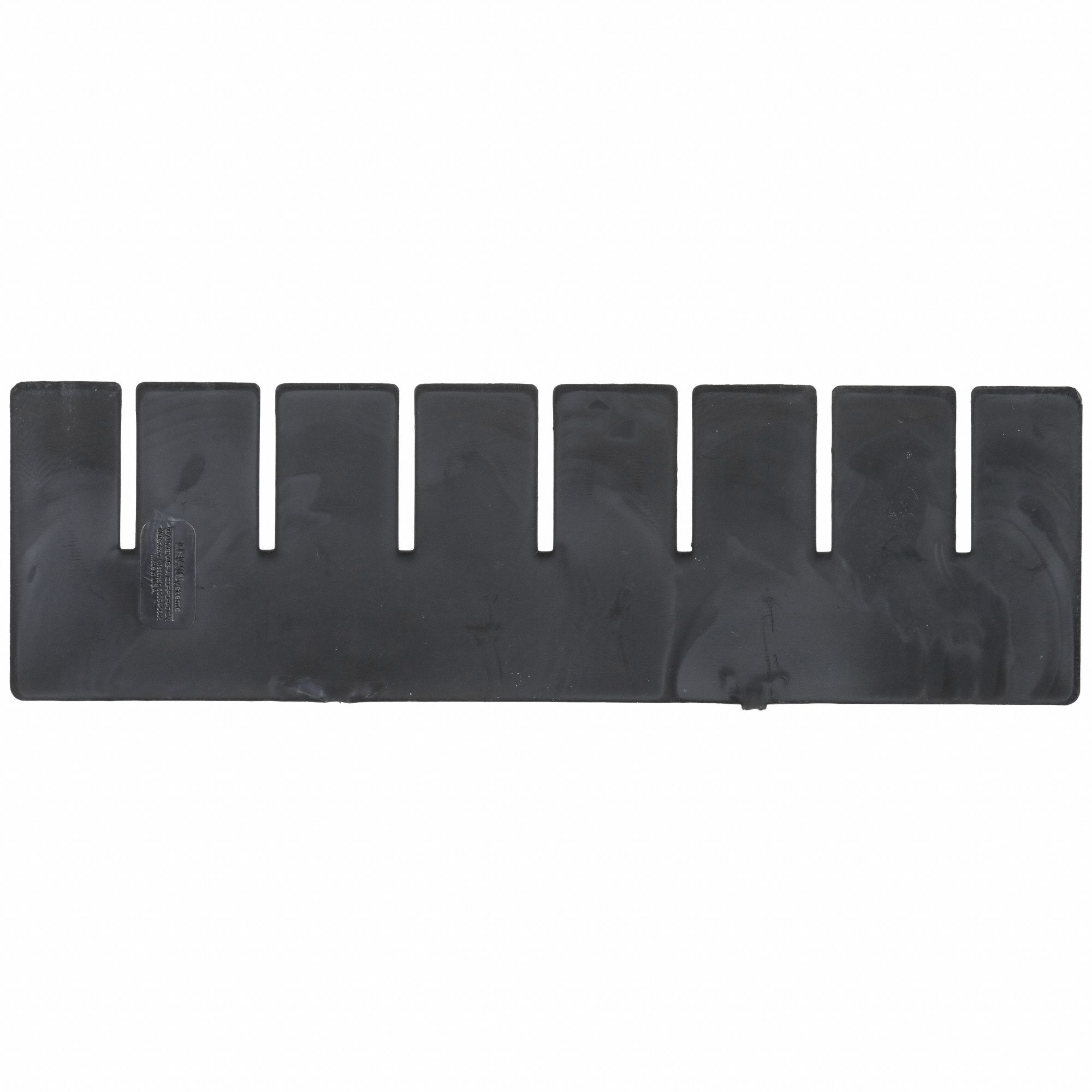 Divider: 9 5/8 in x 2 7/8 in, Plastic, 8APE2/9HN47, DC1035-XL/DC1050-XL
