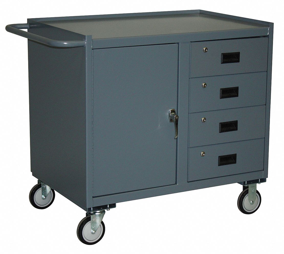 JAMCO, 42 in x 27 in, Steel, Mobile Workbench 8EEJ8