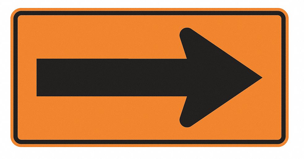 SignMission P-ARROW8-999742 24 in. Mint Arrow Sign 