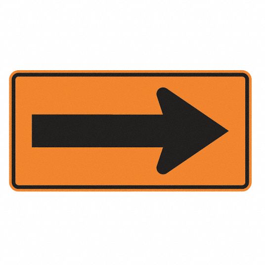 SignMission Mint Arrow Plastic Sign, 36 Wide : : Grocery