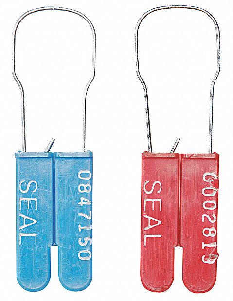 Padlock Seal, Yellow,