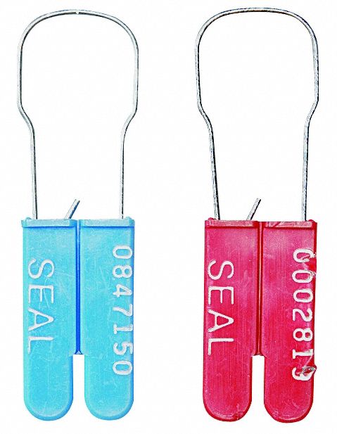 Padlock Seal, Plastic,