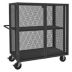 Welded Mesh Security Carts with Adjustable Shelves