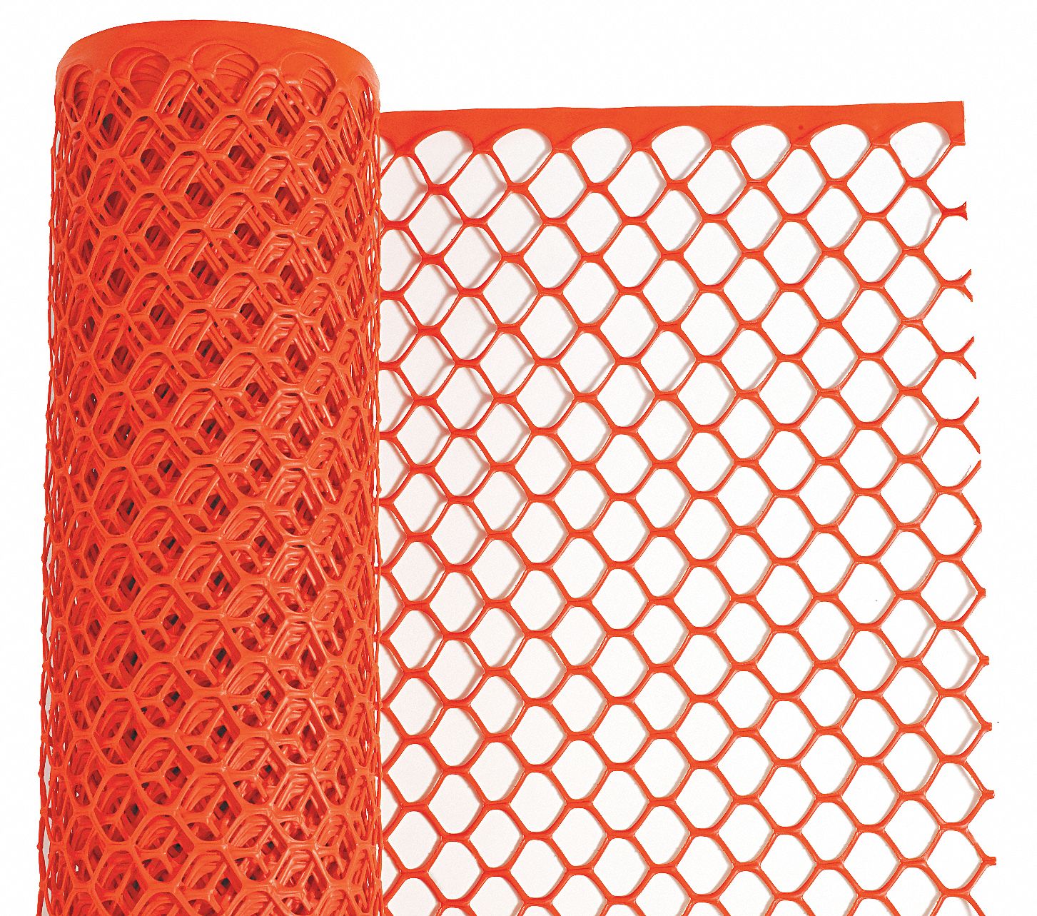 Orange, 4 ft Overall Ht, Safety Fence - 8ENE1|64090204 - Grainger