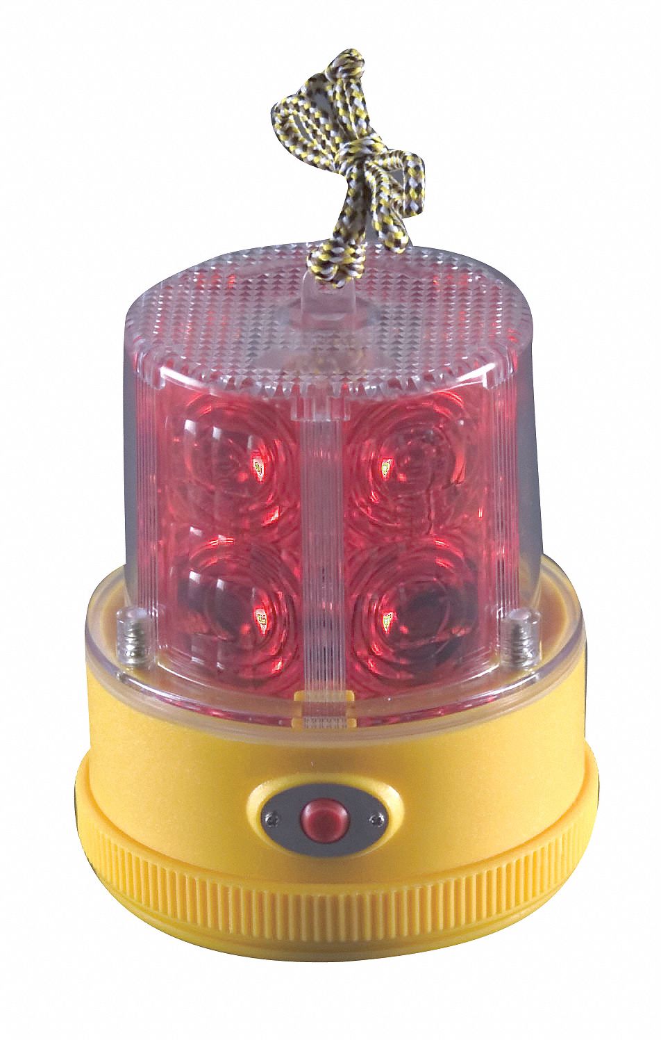 Personal Safety Light, (24) LED, (2) D Batteries (Not Included), Flashes per Minute 60 Grainger