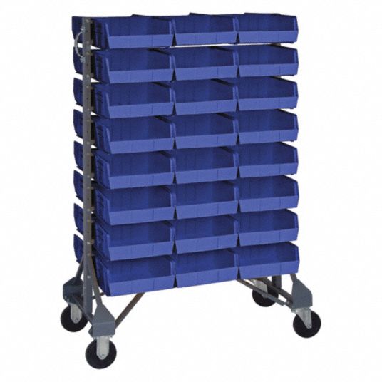 Quantum Storage Systems Blue Mobile Bin